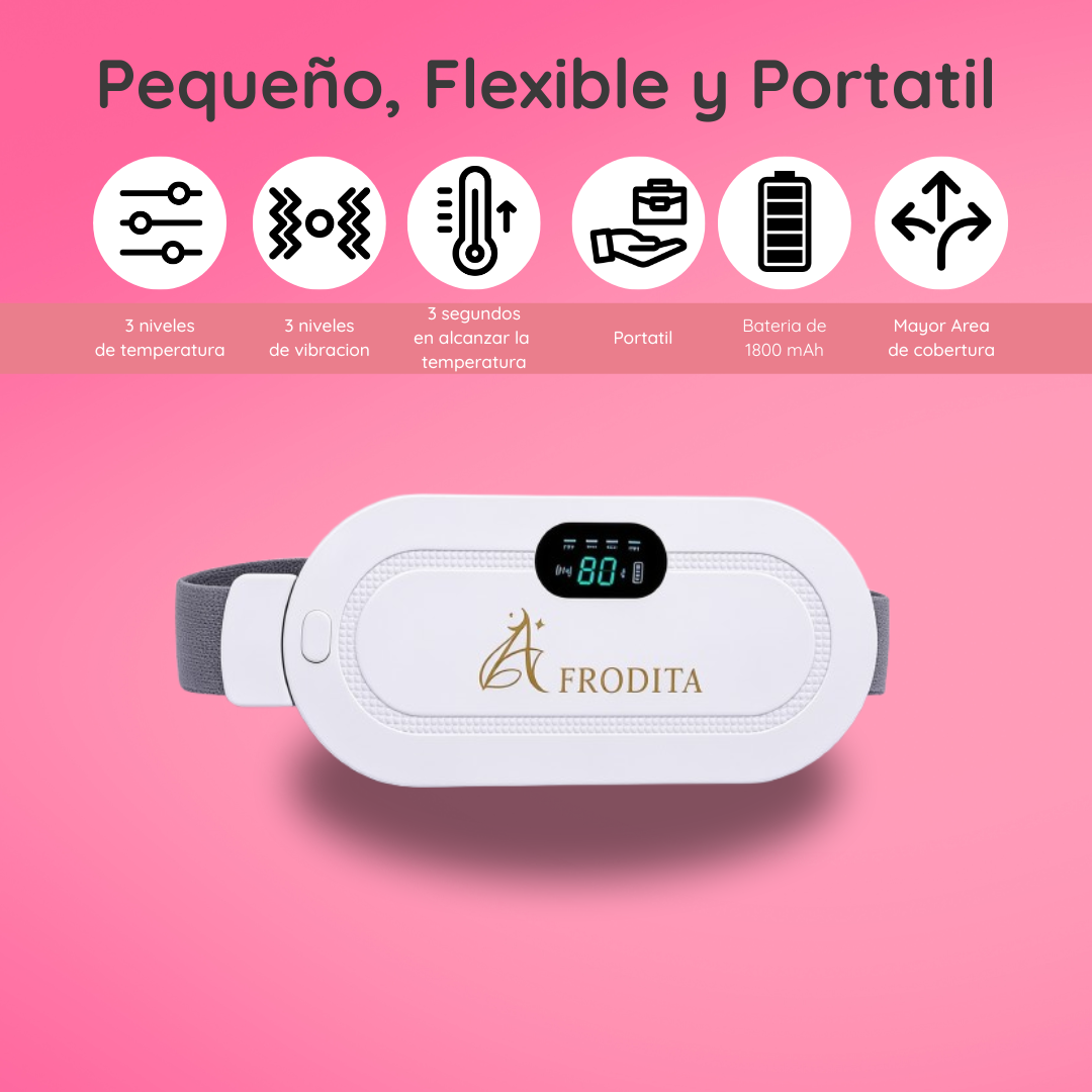 Cinturón de alivio para dolor menstrual