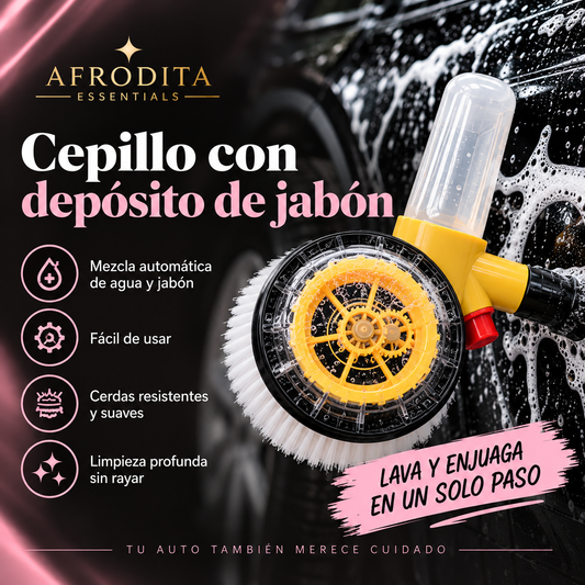 Cepillo giratorio lavar auto