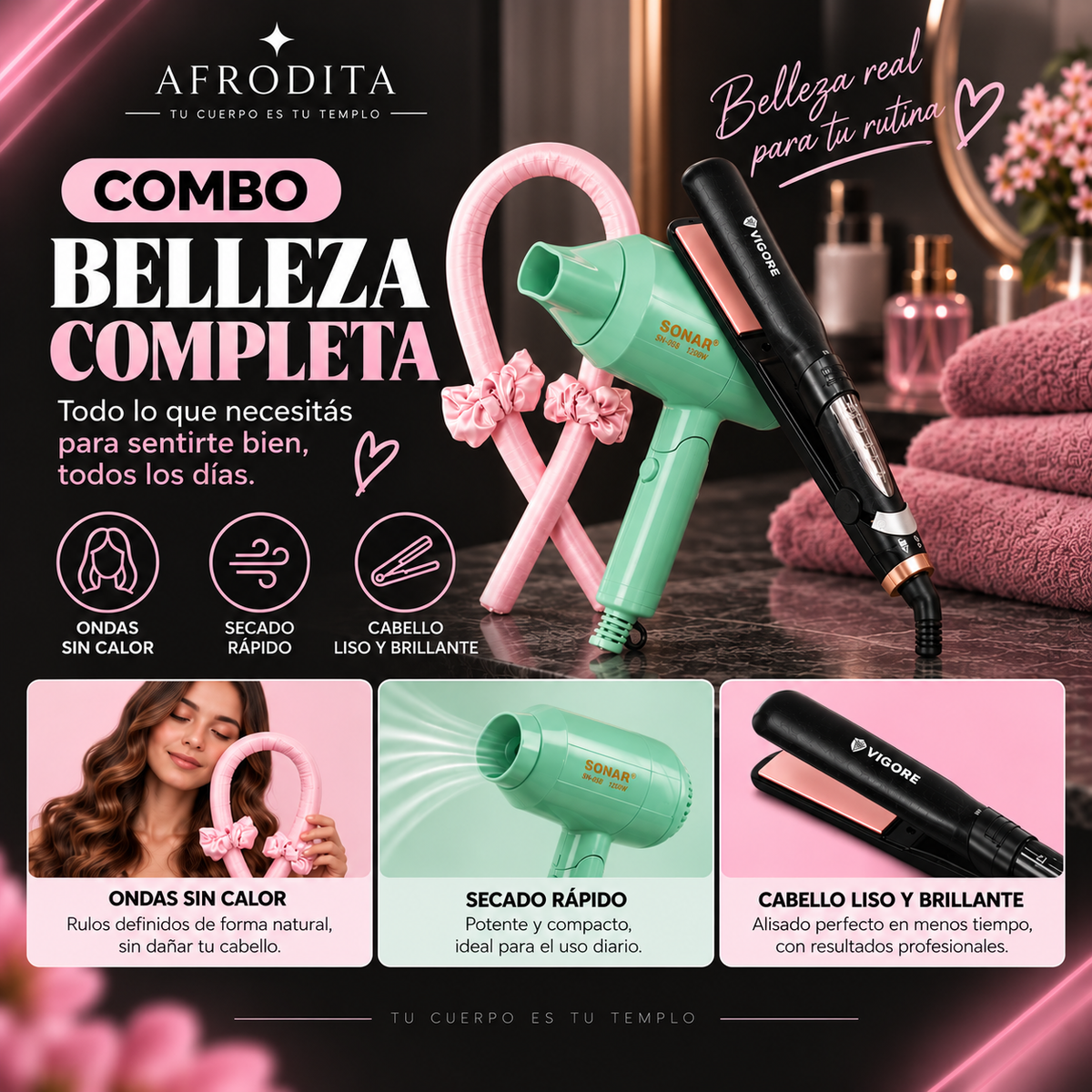 COMBO de belleza completo