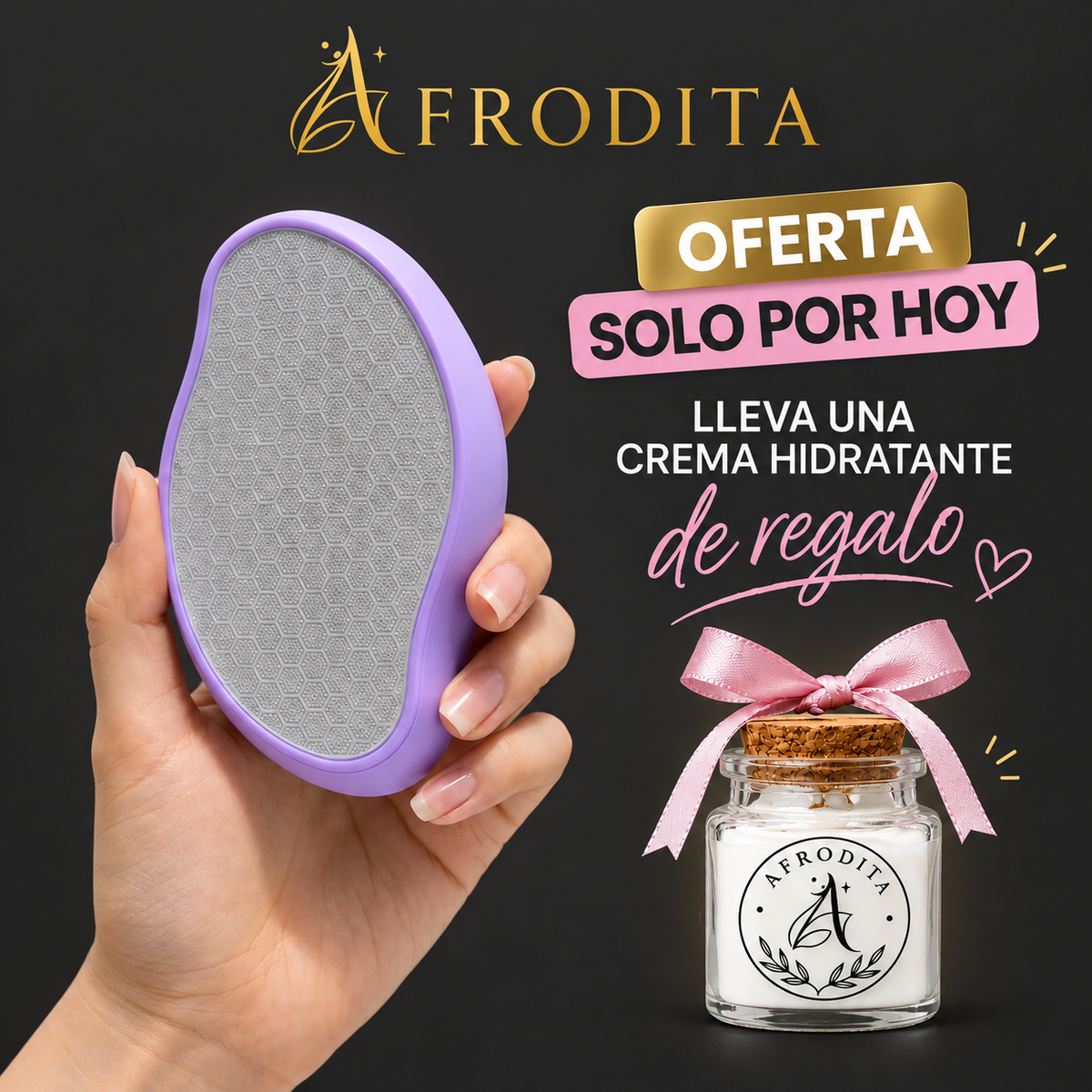 AFRODITA - Depiladora de Cristal
