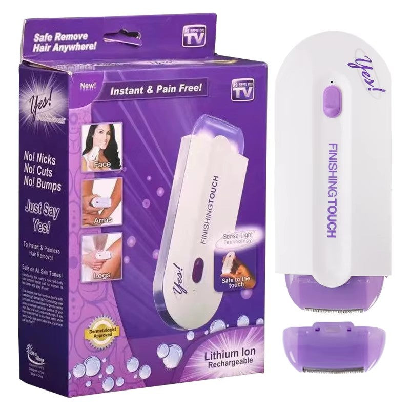 Depiladora 2 en 1 indolora recargable mujer brazos piernas zonas intimas