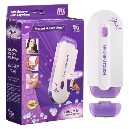 Depiladora 2 en 1 indolora recargable mujer brazos piernas zonas intimas